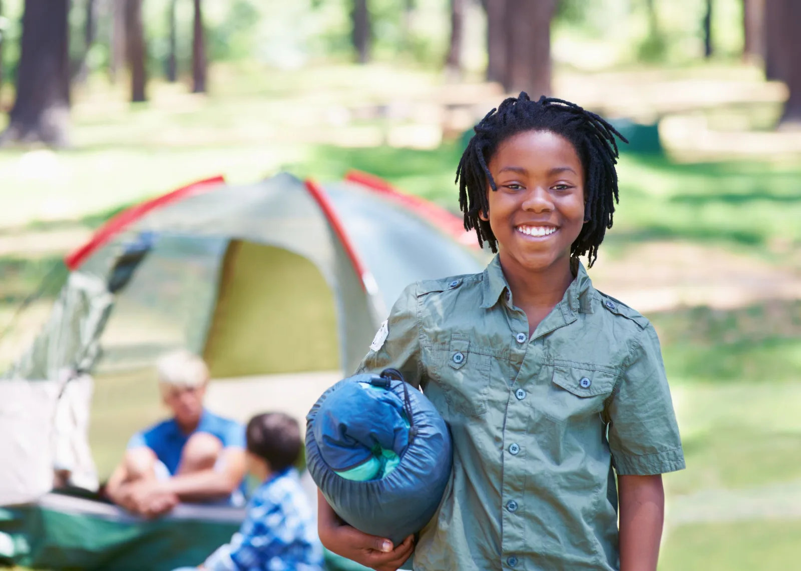 Niños felices disfrutando de un campamento guiados por un Camp Counselor. CCUSA Mexico Ventur Camps